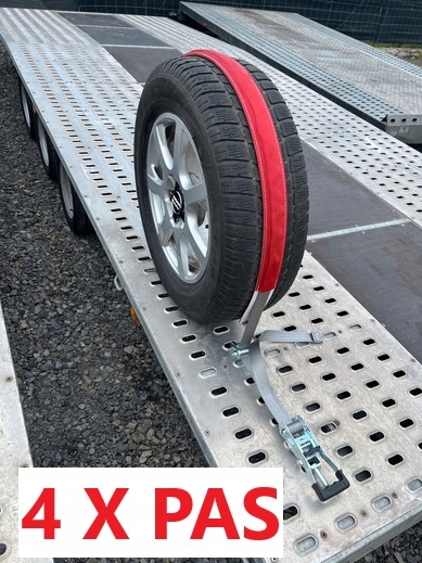 4 x Pásy Lohr s trávou 130 cm 3 Otočné háky 3T 2,8 m 35 Tuv VDI 2700 Bi 8.1