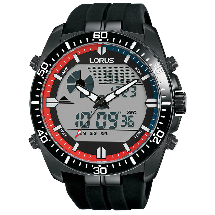 Pánské Hodinky Lorus R2B05AX9 černý pásek