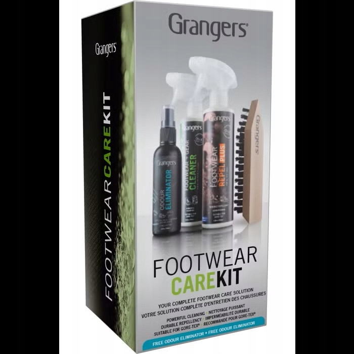 Grangers Zestaw do butów Footwear Care Kit
