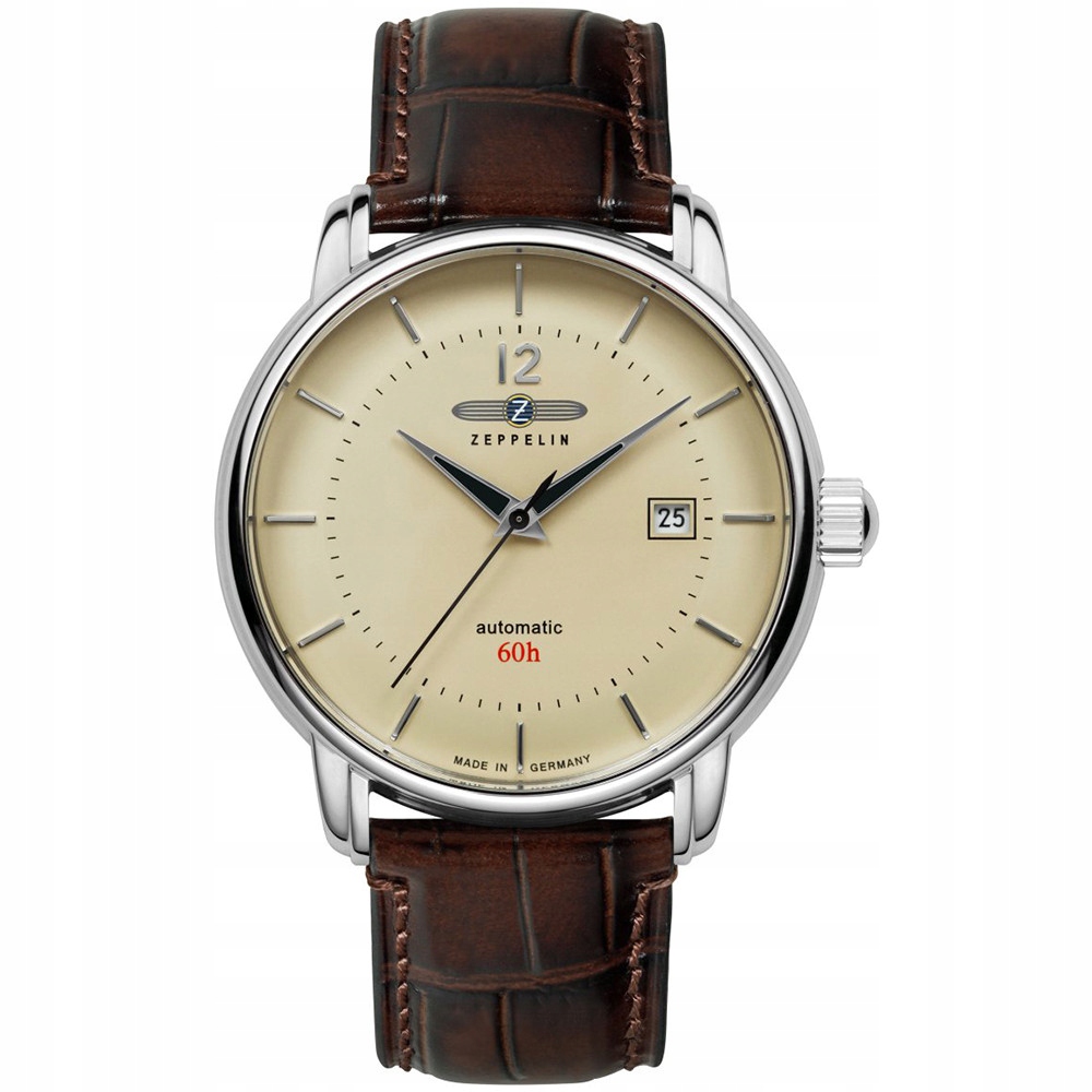 Pánské Hodinky Zeppelin 81605 hnědé
