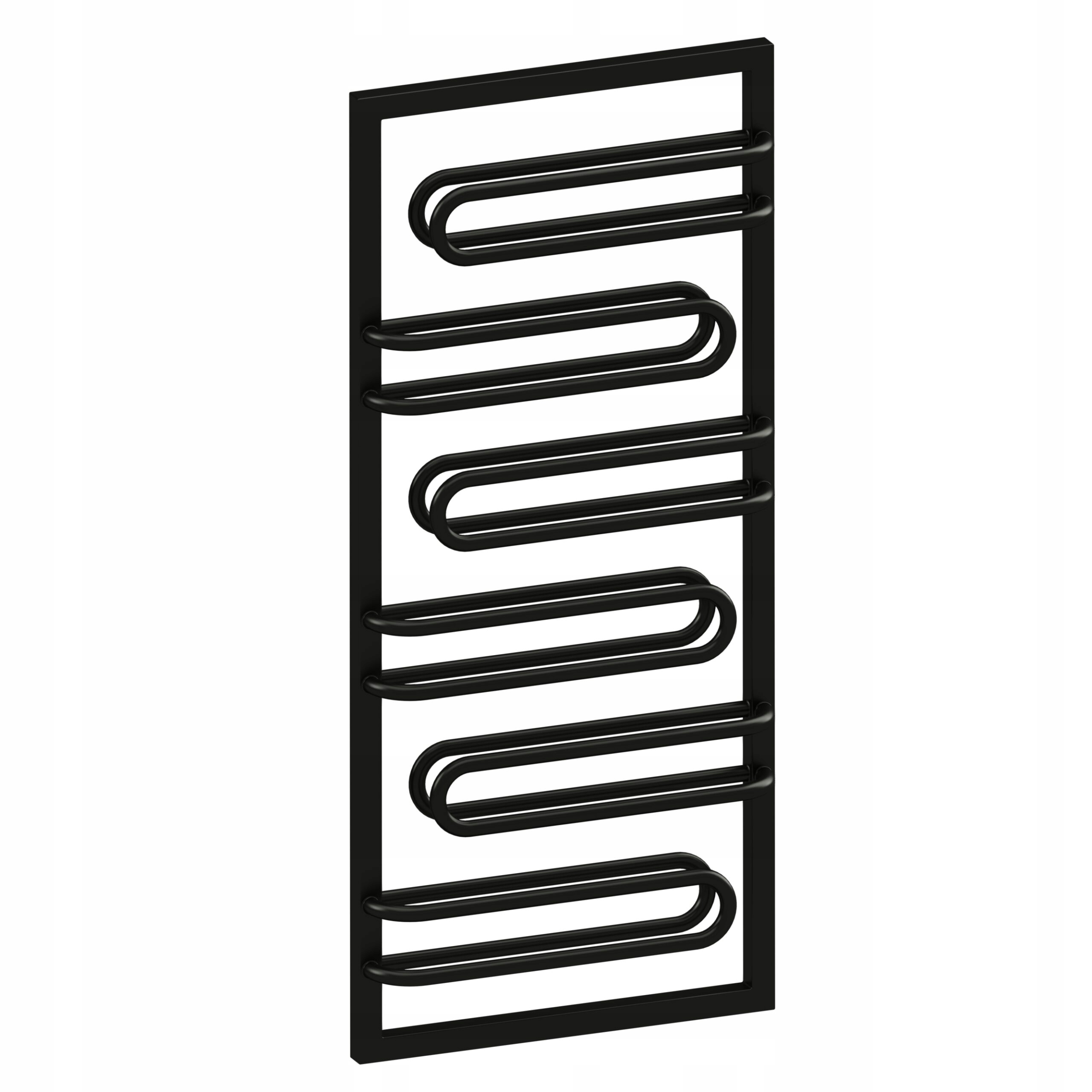 Radiátor Herkules H1200 L530 Čierny Lesk