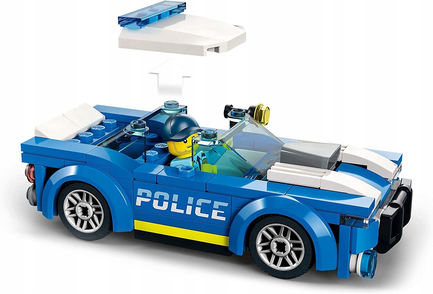 LEGO City Radiowóz 94el. 5+ 60312 Wiek dziecka 5 lat +