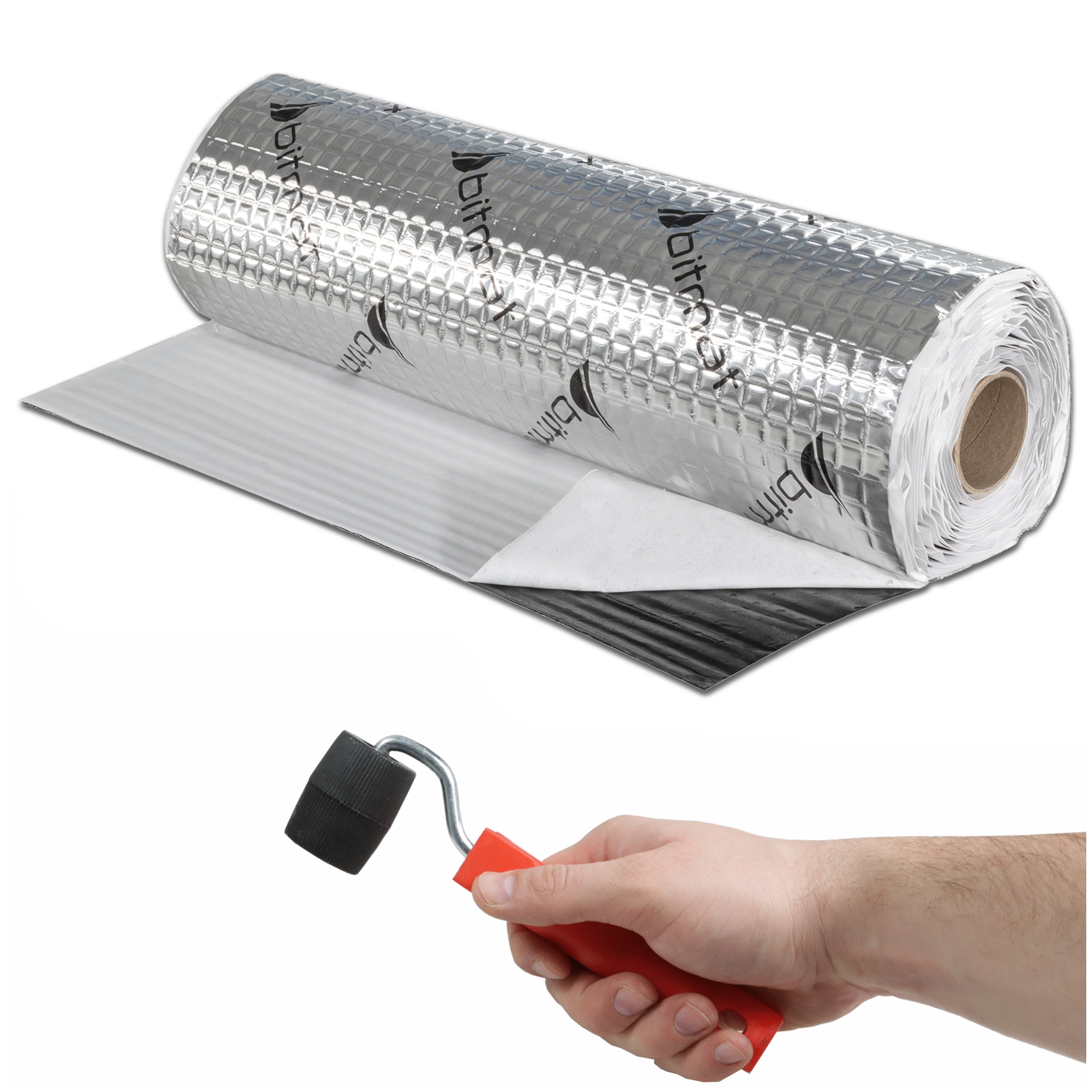 Butylová podložka s tlumením hluku dveří pro automobil AB1 2 m2 antivibrační tenká