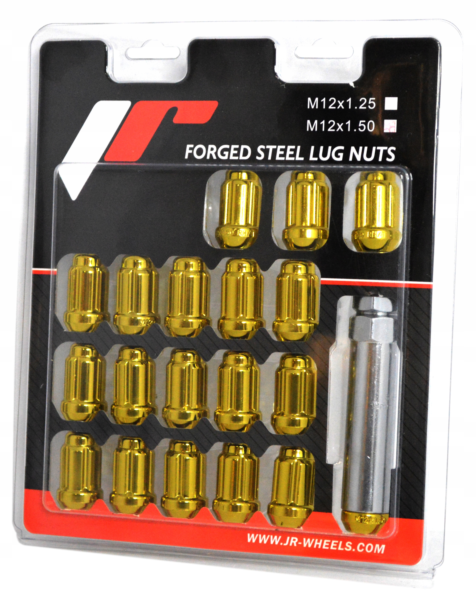 

Japan Racing nakrętki kuta stal JN2 12x1,5 Gold