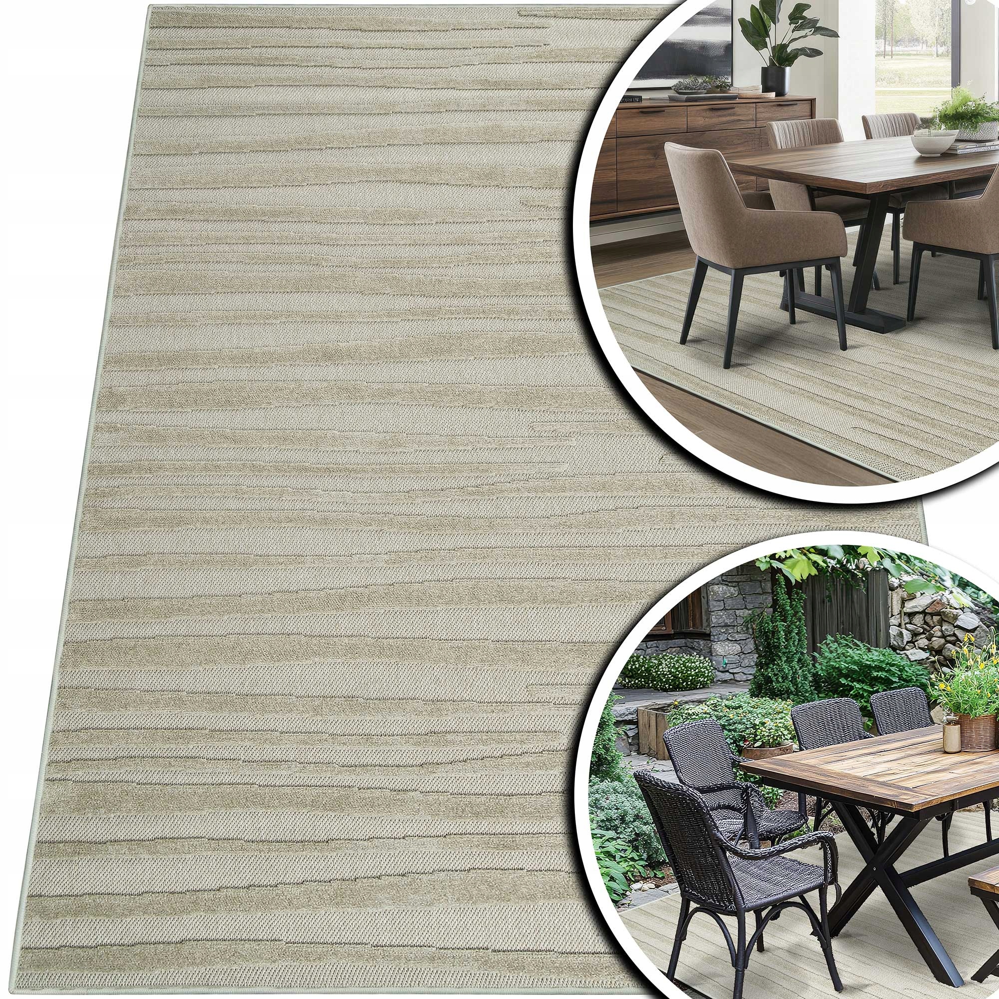 Béžový Koberec Do Obývacího Pokoje Koberec Do Ložnice Do Kuchyně Pokoje Medúza 80x150