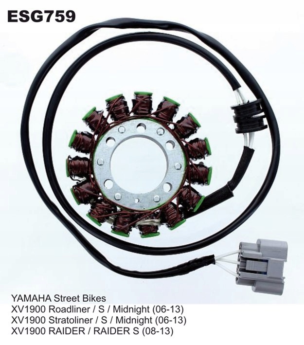 Vinutie Alternatora Yamaha XV1900 Roadliner /Stratoliner /Midnight 06-13