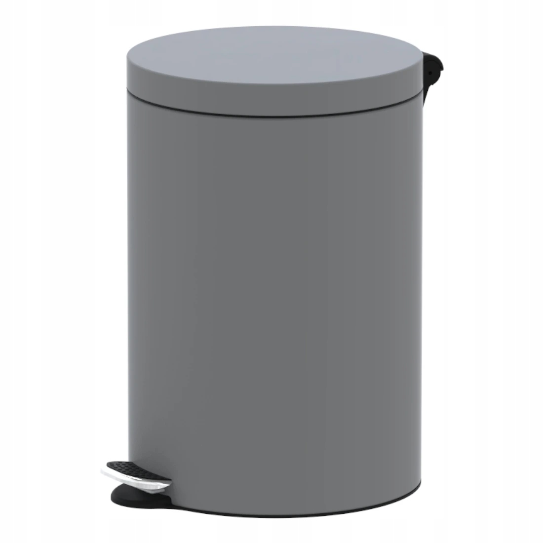 Pedálový odpadkový koš Freedom Fresh 20 l, lakovaná ocel, šedá
