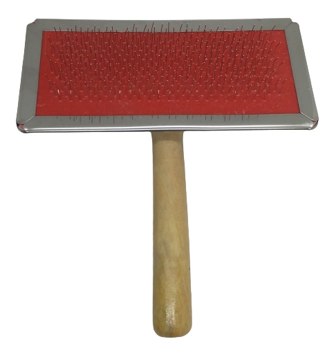 

szczotka pudlówka dla psa 13 cm zęby 1 cm