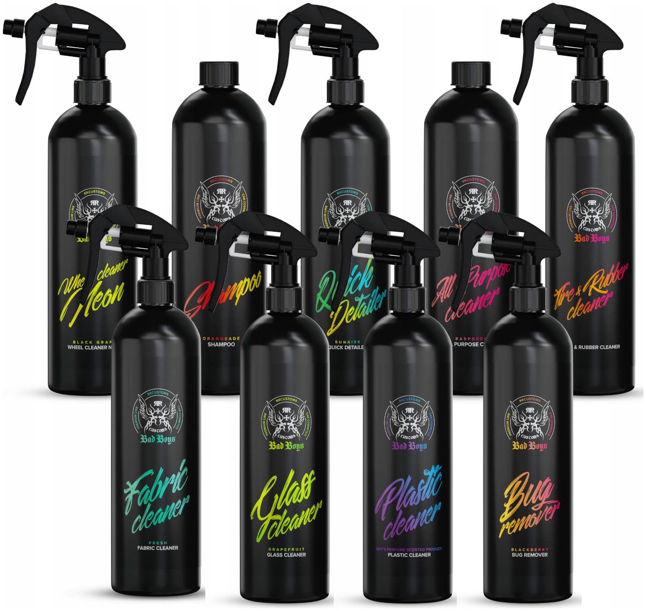 RR Customs RRC Bad Boys Mega Zestaw Kosmetyków Do Auta Detailing Prezent