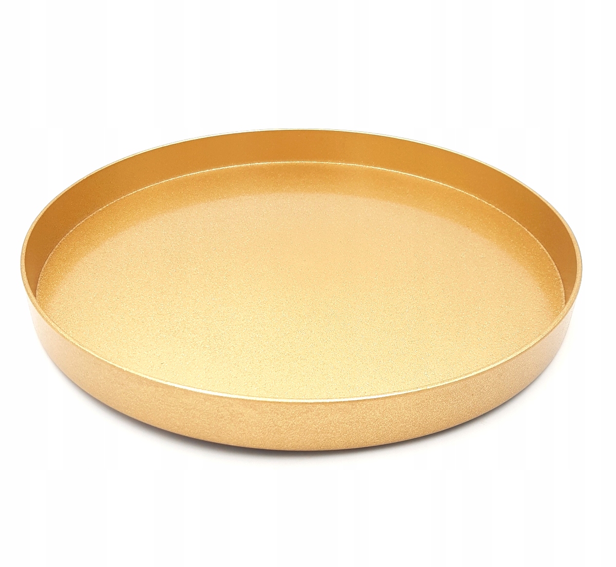 

Podstawka Dekoracyjna Złota Talerz Pod Świece 22cm