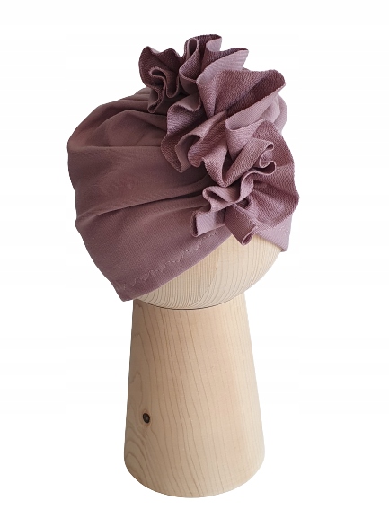 

Czapka Turban Fioletowa 44-47cm Polski Produkt
