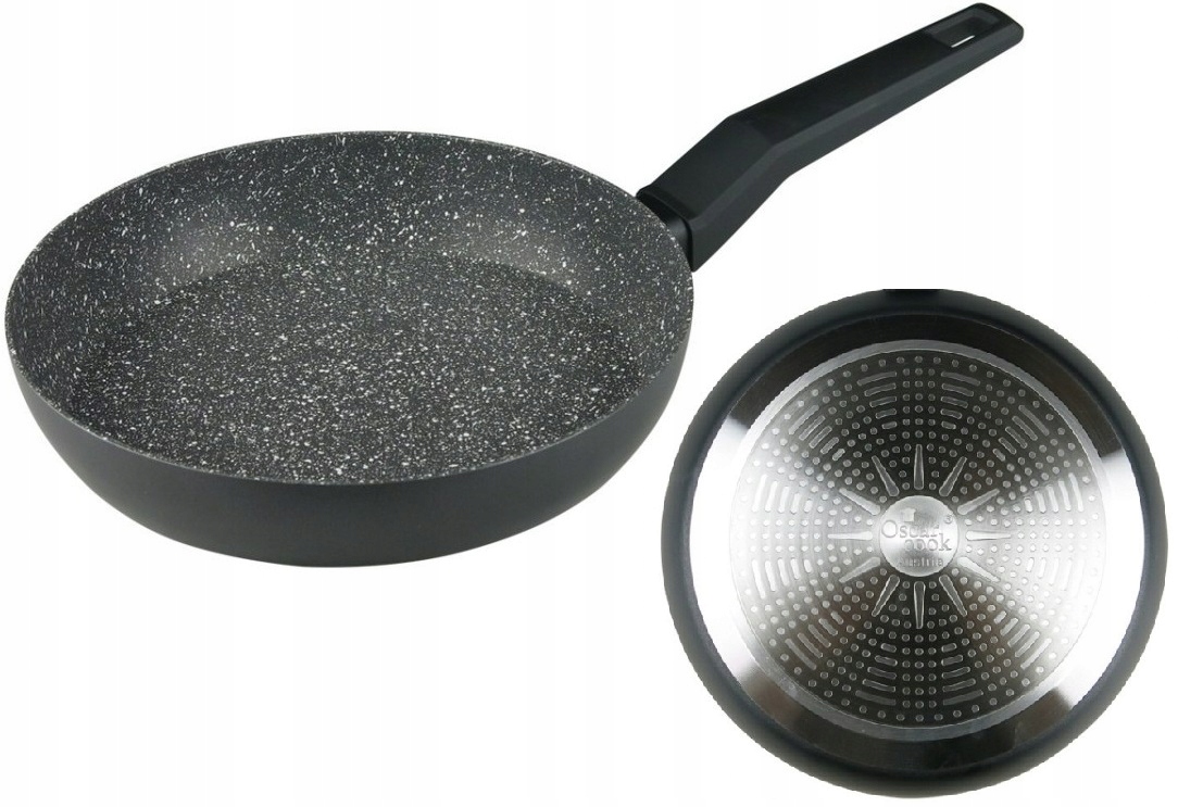 

Patelnia 28 CM Kamienna Granitowa Indukcja Gaz