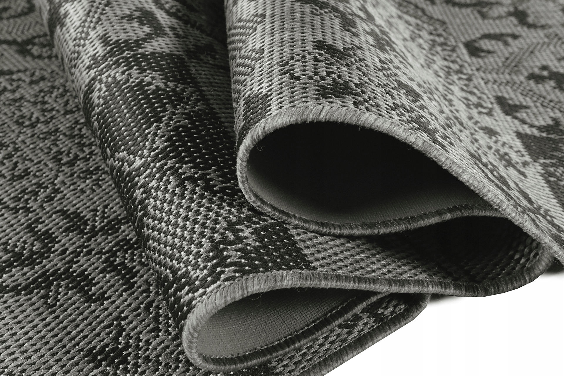 CHODNIK SZNURKOWY 100cm PŁASKO TKANY ALMERIA - ŻEL Długość 3000 cm