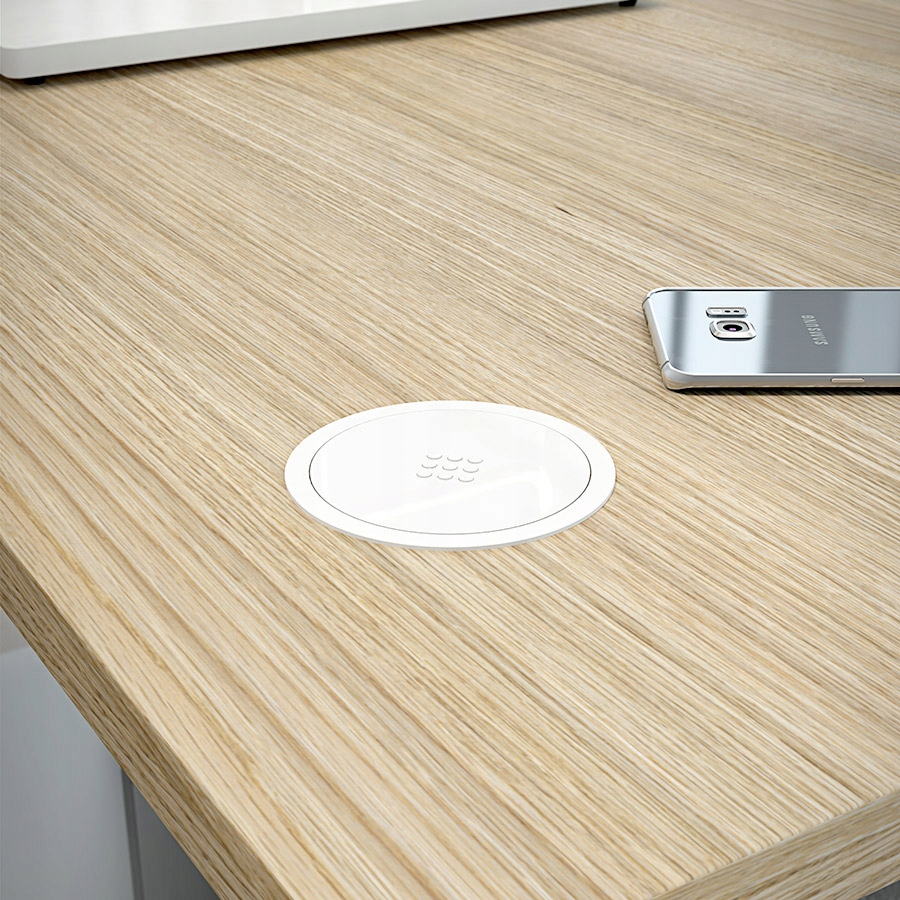 Ładowarka indukcyjna do blatu Versacharger Asa Plastici biała