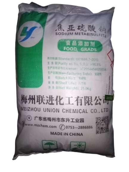 Pirosiarczyn sodu spożywczy E223 25kg