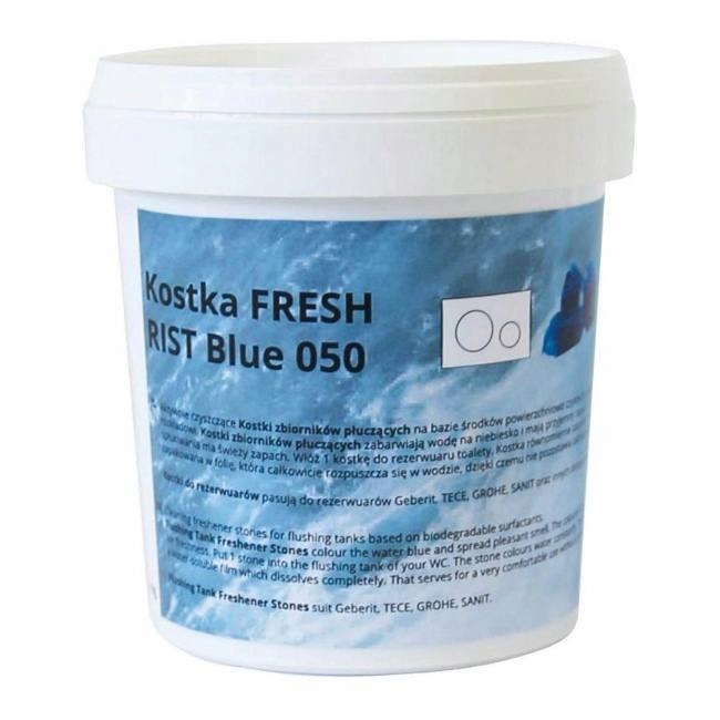 Levně Wc kostka Rist Blue 10 ks