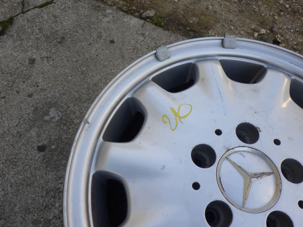 MERCEDES 15x7J 5x112 ET37 discs aluminium