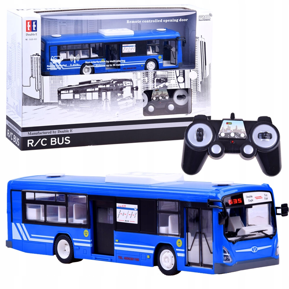 

Autobus sterowany z otwieranymi drzwiami RC0282