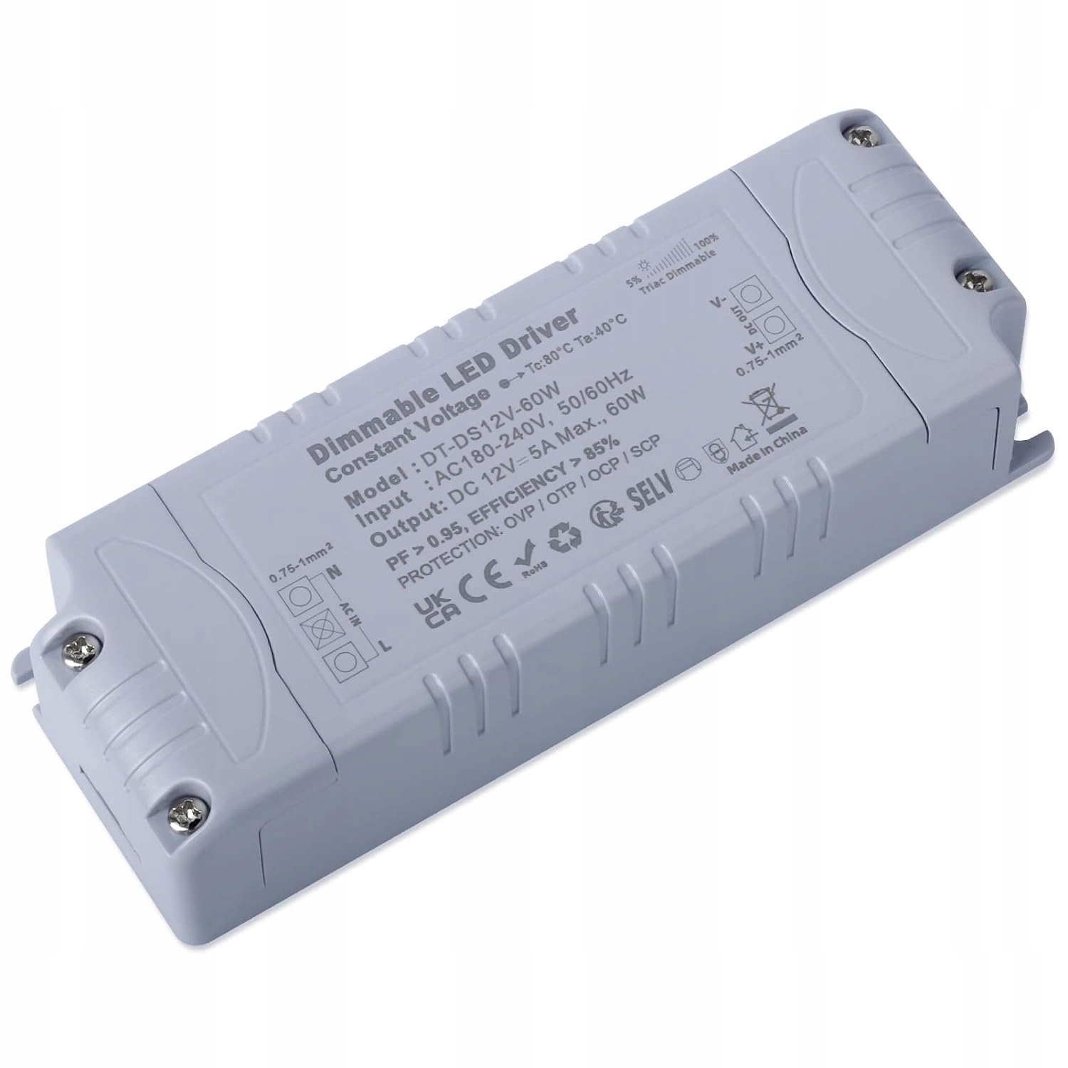 Zasilacz meblowy do led VARICART 12V 60W