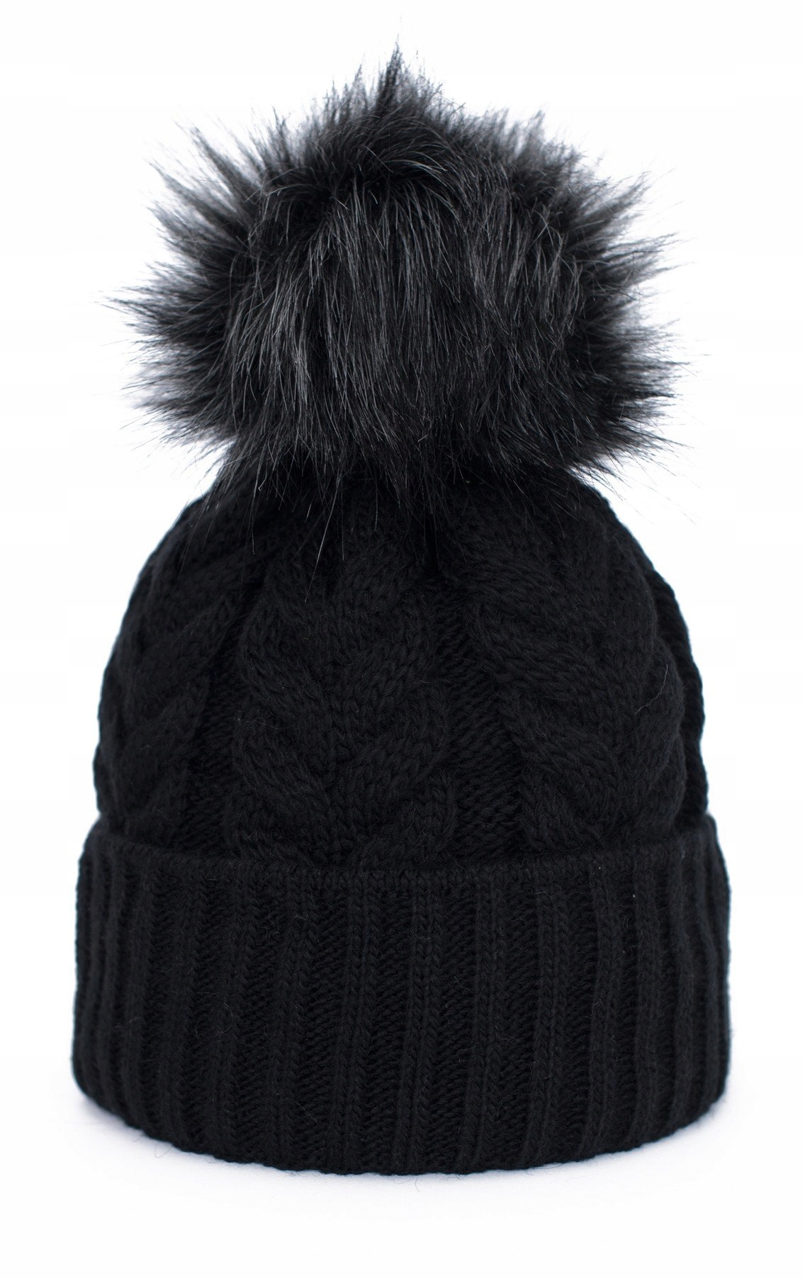 

Szaleo polska Czapka pompon warkocz cz17802-3