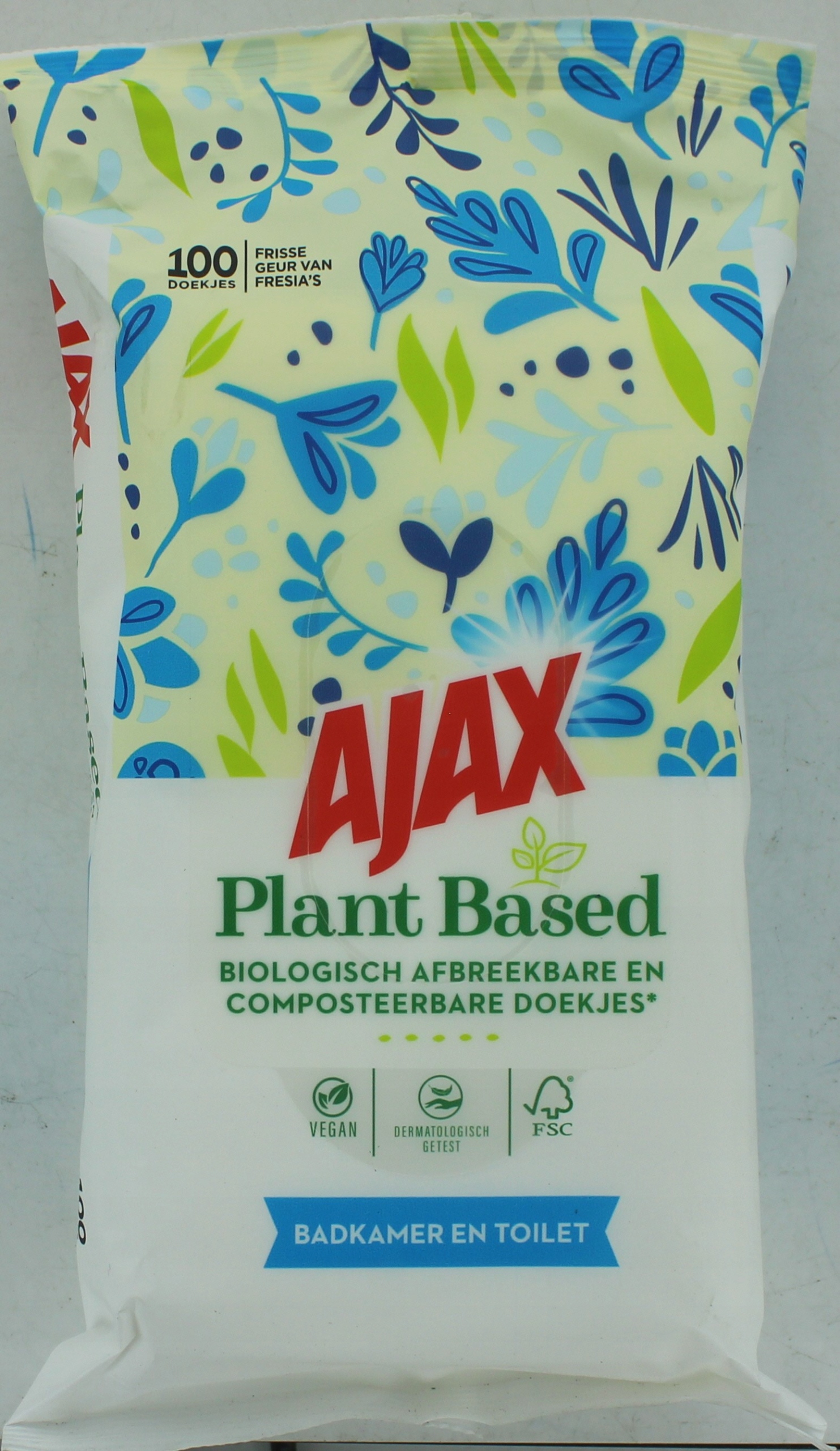 

Ajax chusteczki nawilżane do sprzatania 100szt Uk