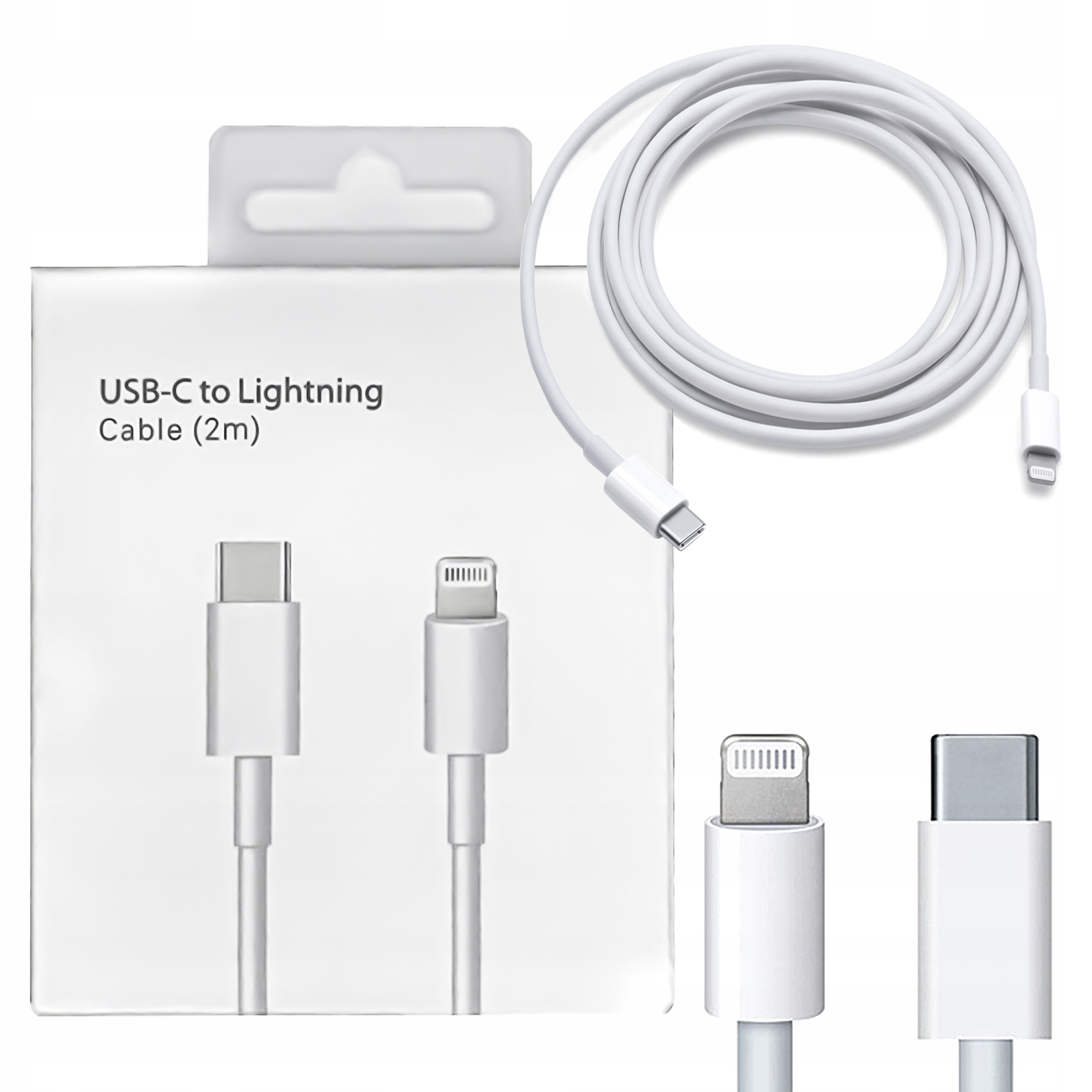 

Kabel Usb C Do Lightning 2M Do Iphone 11 12 13 14