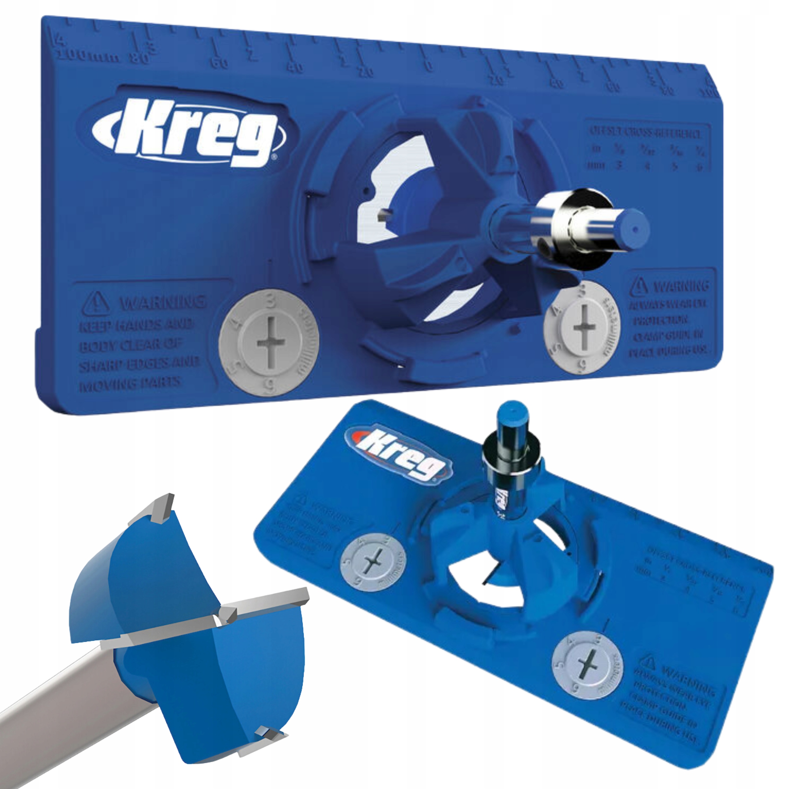 Kreg Szablon do wiercenia otworów pod zawiasy 35mm Przyrząd do zawiasów