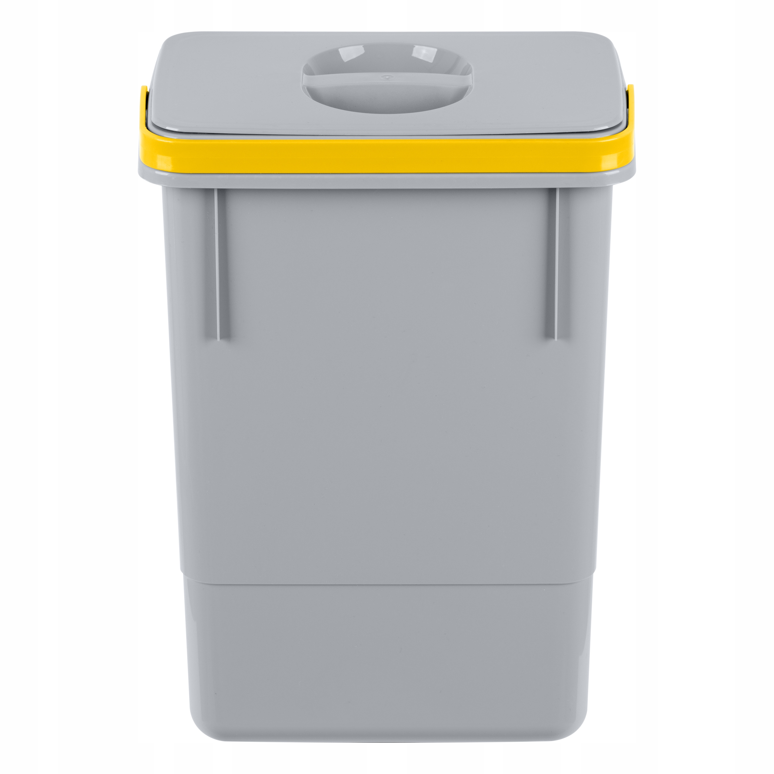 Segregator kosz na śmieci pojedynczy do koszy 7L szary żółty - RUBIO AMIX