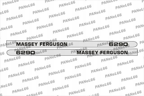 MF6290 - НАБІР НАКЛЕЙОК MASSEY FERGUSON 6290