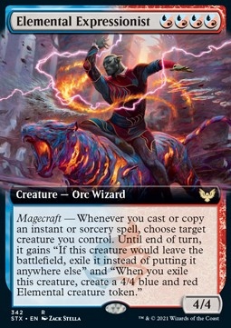 Elemental Expressionist Strixhaven: School of Mages: Extras
