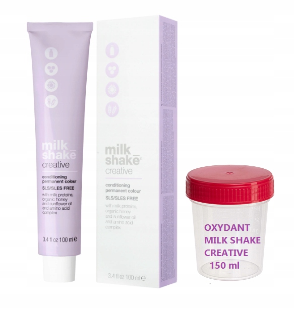 

Milk Shake Creative Farba 100 ml Oxydant 150 ml