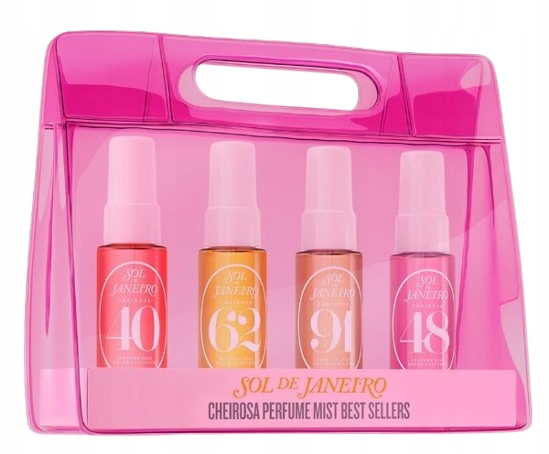 Sol De Janeiro Cheirosa Mist Set Zestaw 4 Mgiełek 62 40 48 91 Kosmetyczka