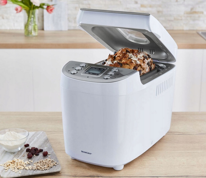 AUTOMAT WYPIEKACZ DO CHLEBA SilverCrest 16 programów JAKOŚĆ Stan opakowania oryginalne