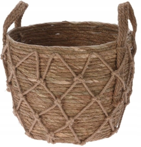 

Kosz Pleciony Donica Doniczka Boho 25 CM