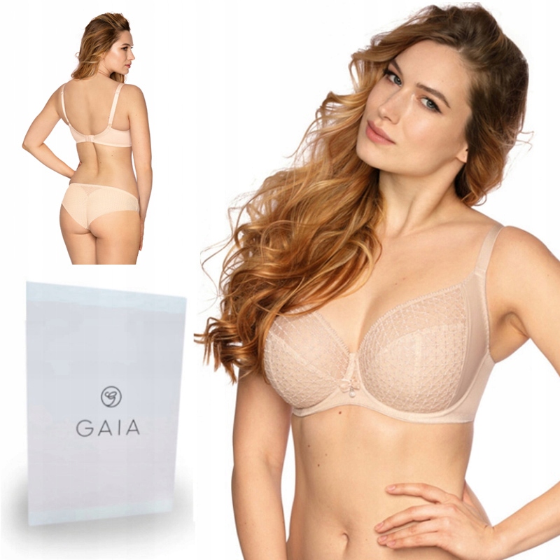 Měkká podprsenka Samira Gaia 874 béžová 80K