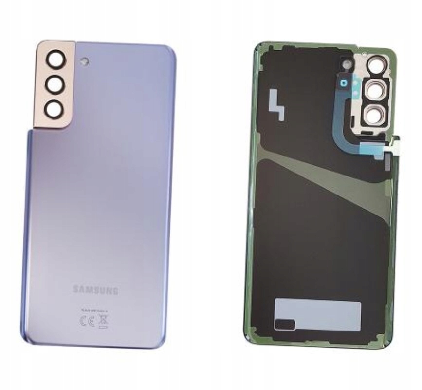 Org Originální zadní krytka zadní kryt pro Samsung Galaxy S21+ Plus; SM-G996B, fialová