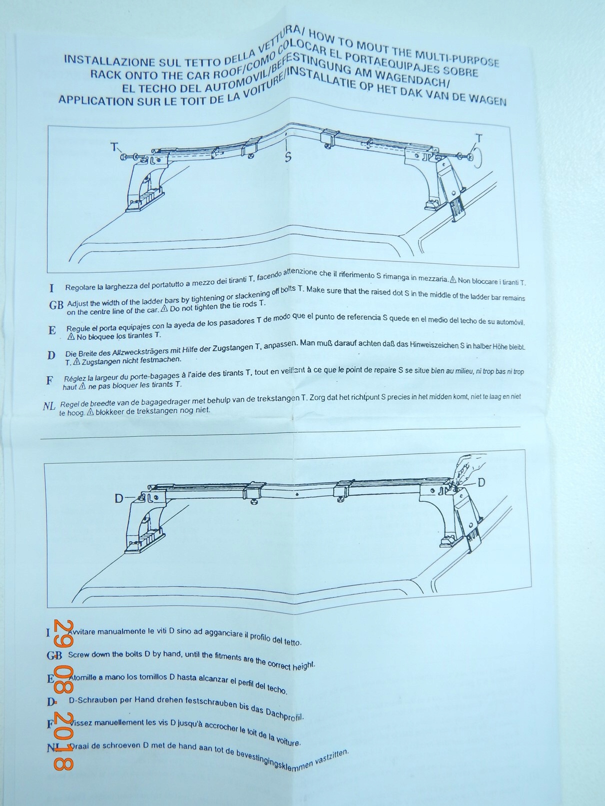 brackets RELINGOW SUZUKI WAGON R / 99999RACAMWGA