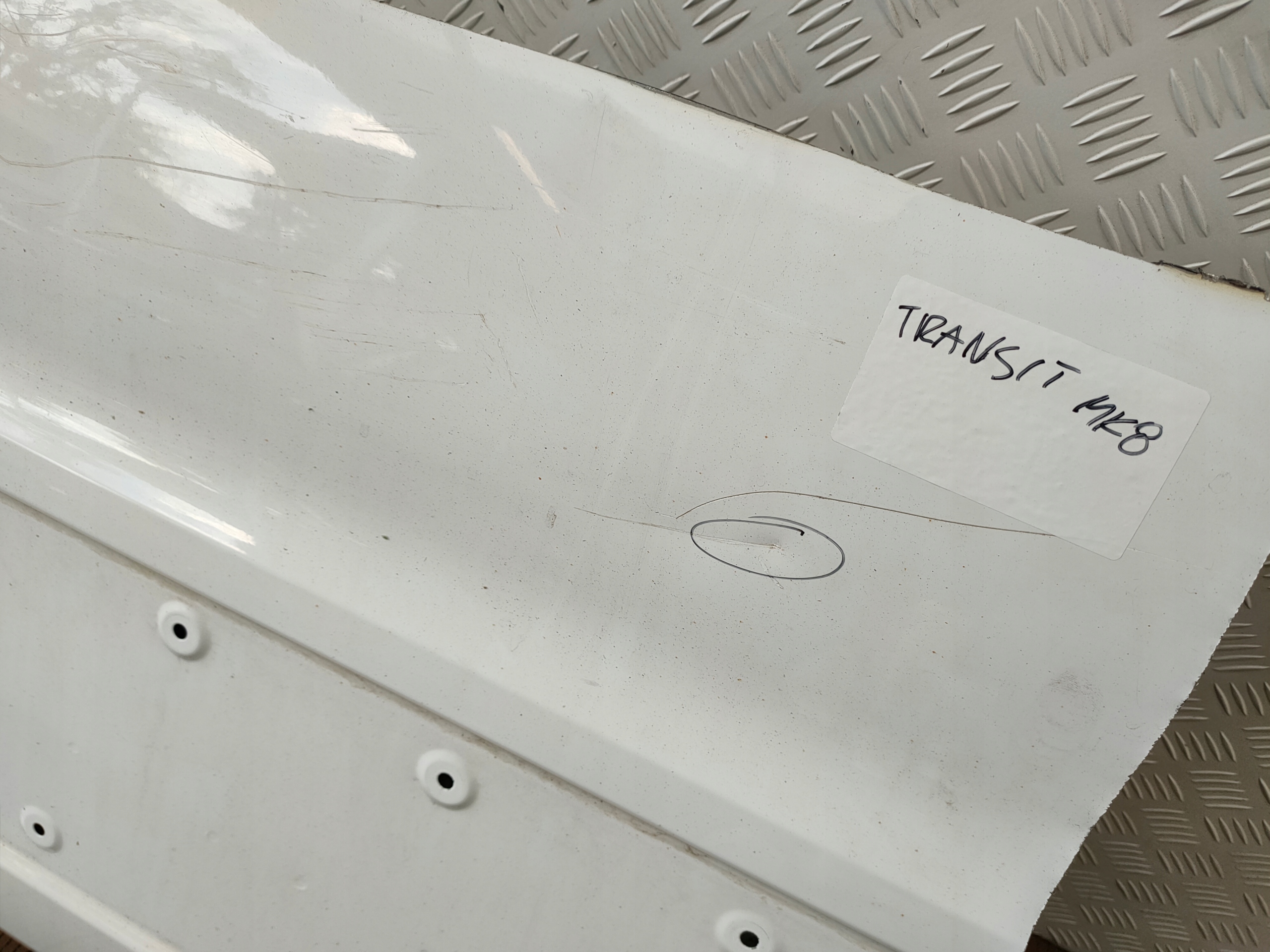 FORD TRANSIT MK8 13-19 threshold left pillar STOPIEN mudguard BOK