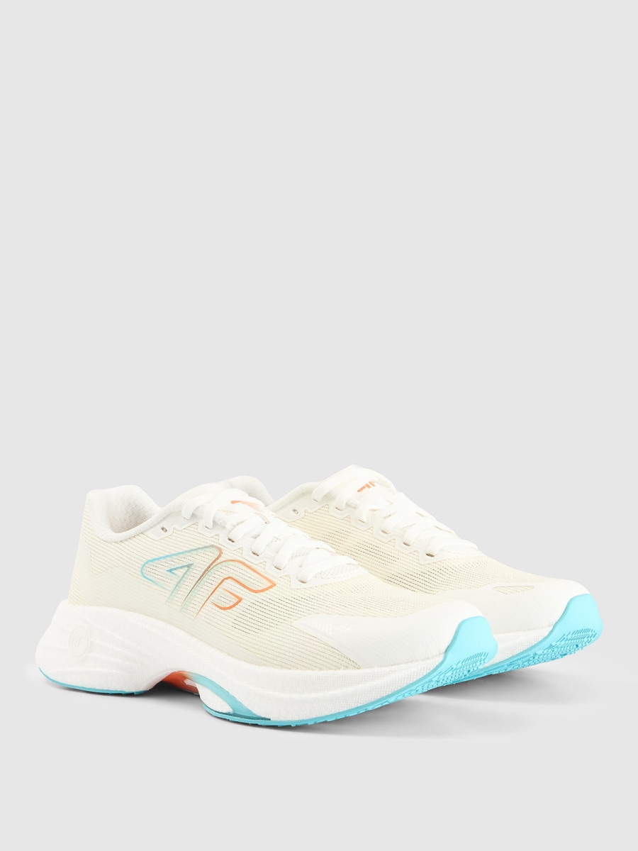 Dámské běžecké boty 4F Speed Runner Lehké Prodyšné Bílé 37