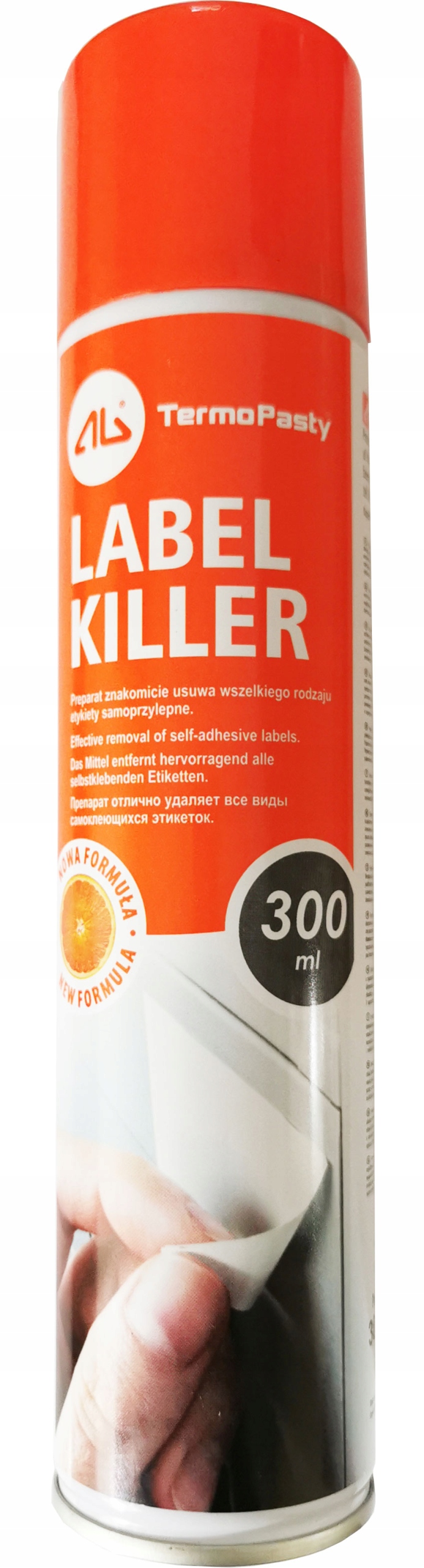 

spray label killer do usuwania naklejek etykiet