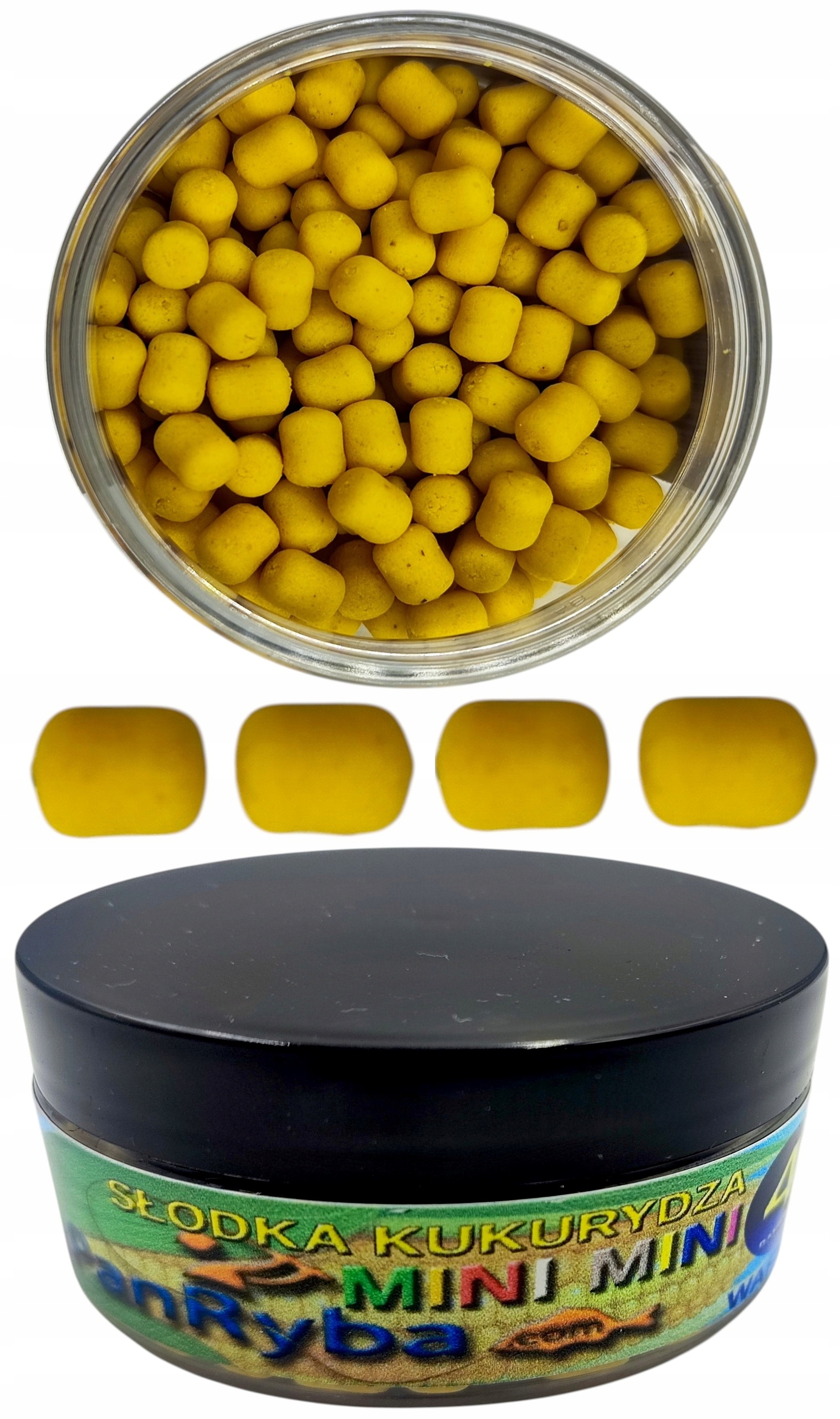 Pan Ryba wafters Słodka Kukurydza mini 4mm method feeder killer 60ml
