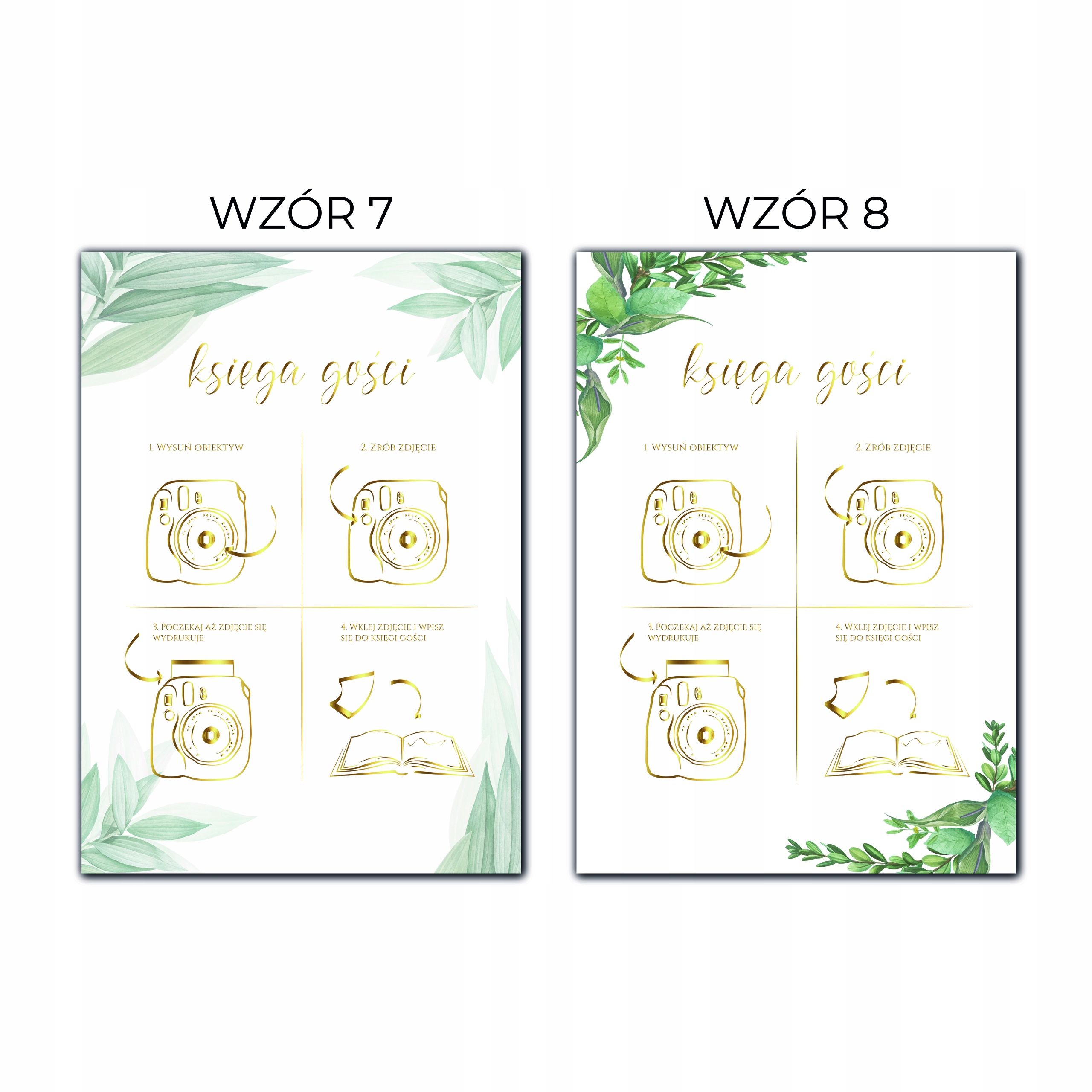 INSTAX APARAT INSTRUKCJA ZŁOCONA WESELE ŚLUB Szerokość produktu 21 cm