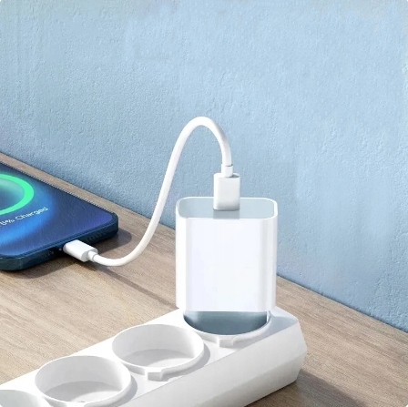 SZYBKA ŁADOWARKA DO IPHONE KOSTKA 20W + KABEL 1M / USB-C - IPHONE LIGHTING Marka Blow