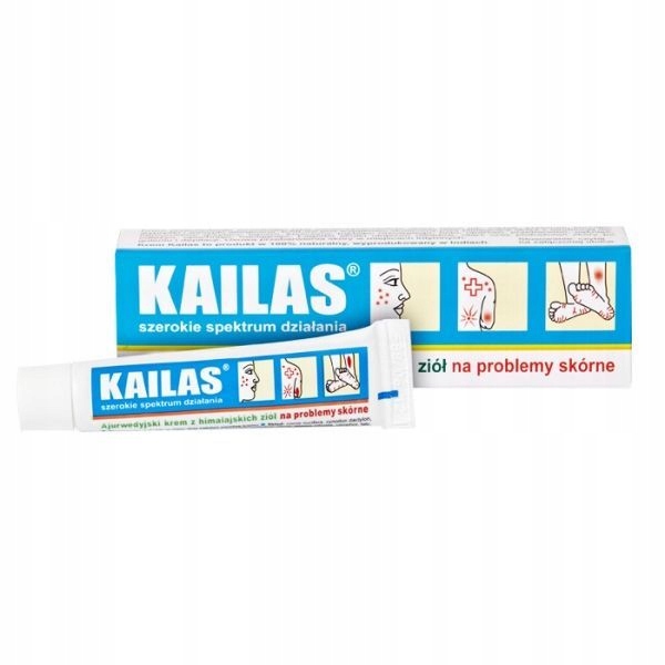 

Kailas Ayurwedyjski Krem na problemy skórne 8g