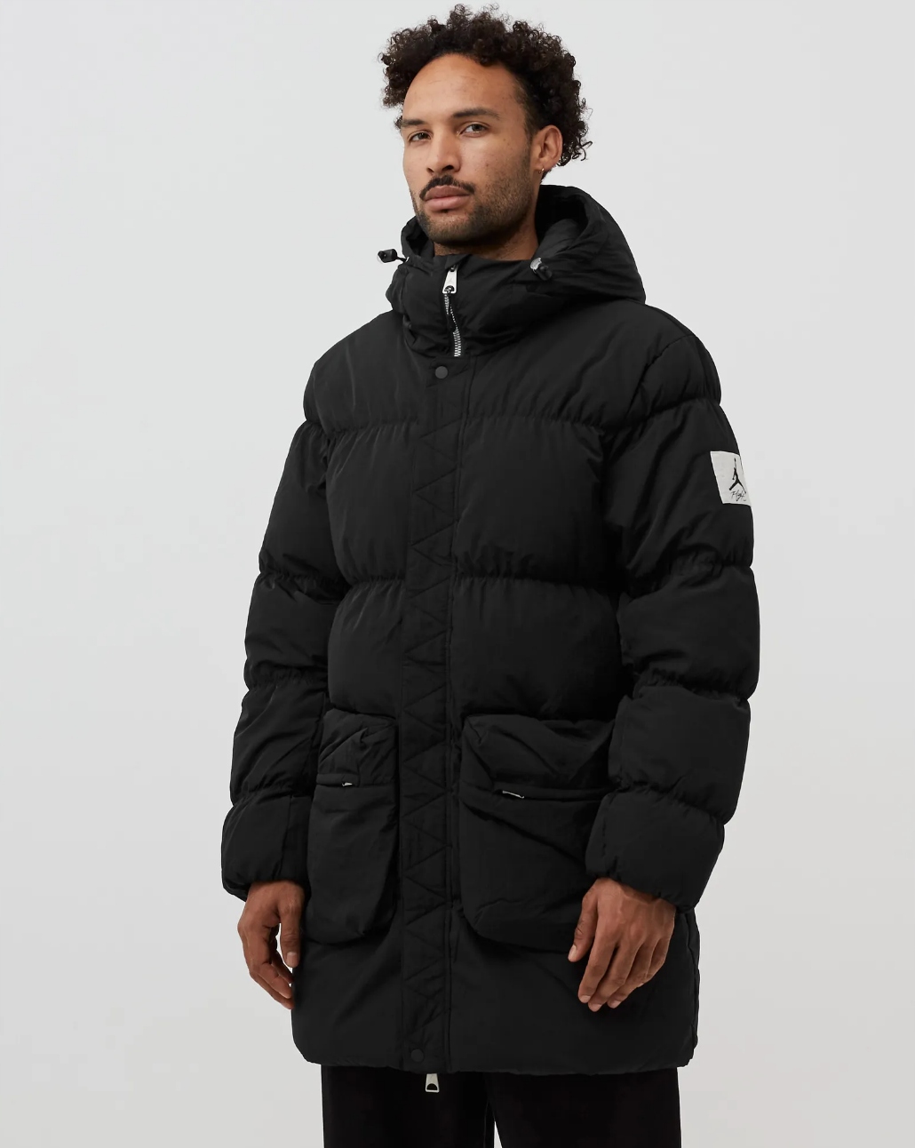 Nike Jordan kurtka męska parka z kapturem DQ7346-010 r.M