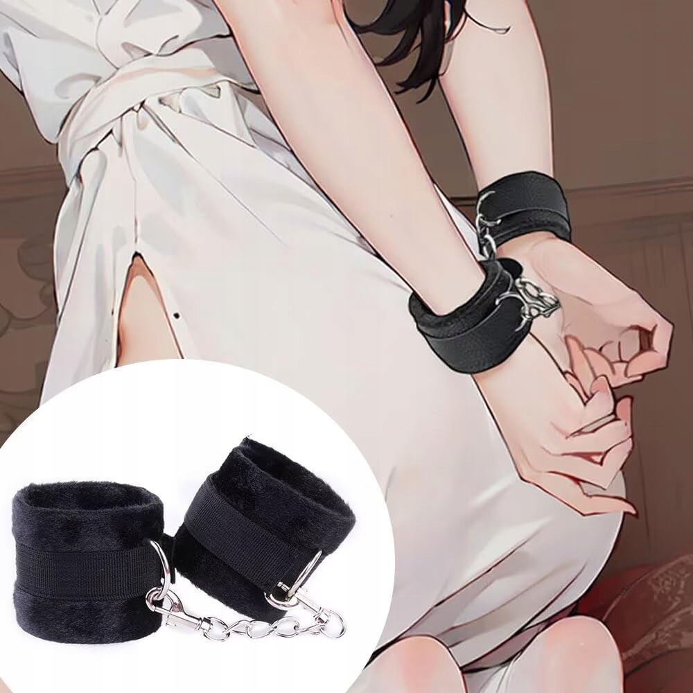 SM Kajdanki Kajdanki Do Seksualnych Gier Bondage Zabawki BDSM Dla Par — miniatura 5