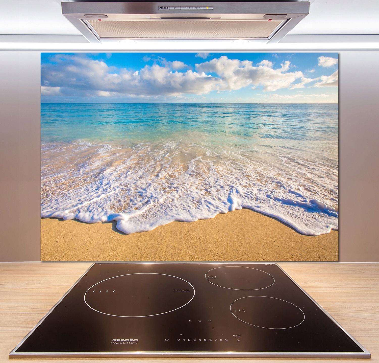 

Panel do kuchni Hawajska plaża 100x70 cm + Klej