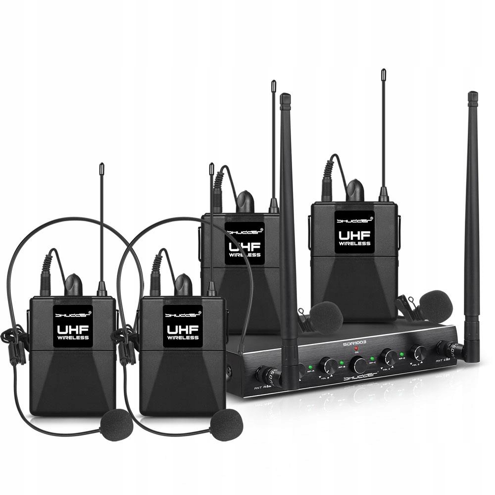 Mikrofony bezprzewodowe SDR1004 mikroport nagłowne Kod producenta SDR1004