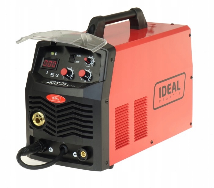 MIGOMAT spawarka inwertorowa PRAKTIK MIG 211 3w1 IDEAL + zestaw spawalniczy Metody spawania MIG/MAG MMA TIG