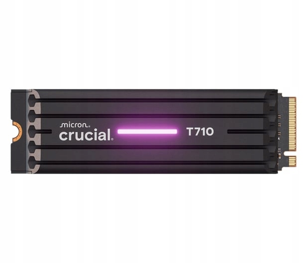 Crucial T710 2TB Dysk SSD M.2 NVMe PCIe 5.0 radiator